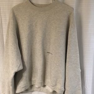 OAMC White Daniel Johnston hi how are you crewneck